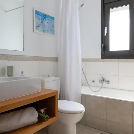 Athena With Private Pool And Seaview Villa Lindos (Rhodes)