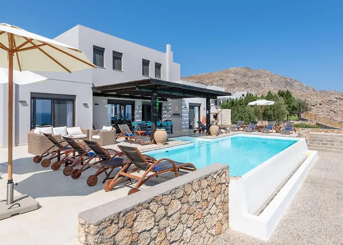 Athena With Private Pool And Seaview * Λίνδος