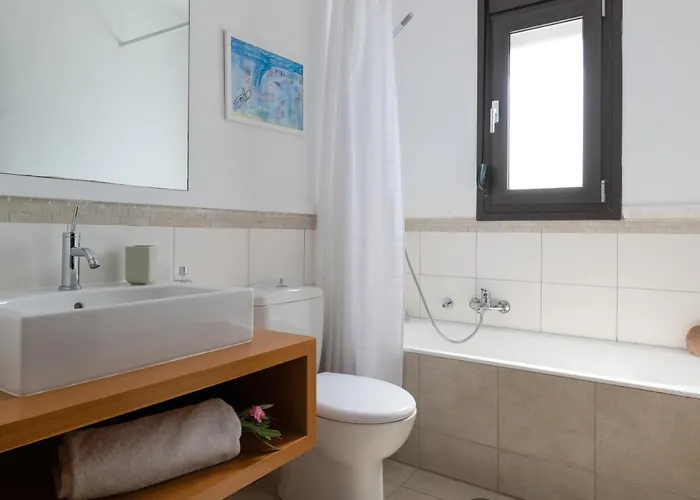 Athena With Private Pool And Seaview Villa Líndos